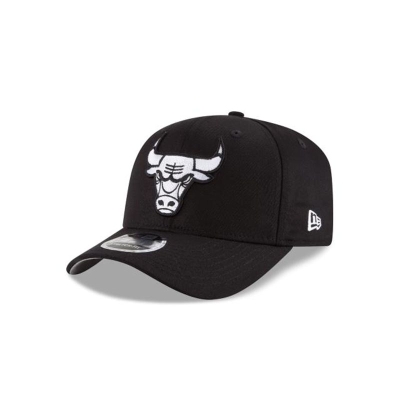 Sapca New Era Chicago Bulls NBA Stretch Snap 9FIFTY Snapback - Negrii